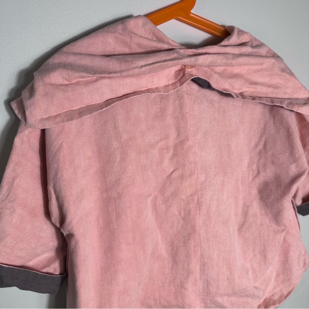 Pink Kids jacket Blouse Button Front - Picture 10 of 11